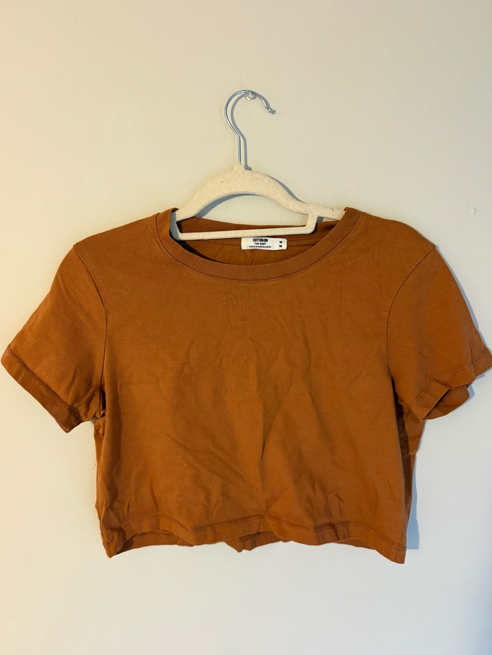 Cropped short sleeve
